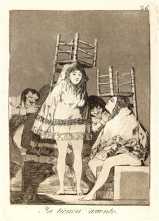 Francisco de Goya (Spanish, 1746-1828). Ya tienen asiento. (They've already got a seat.), 1796-1797