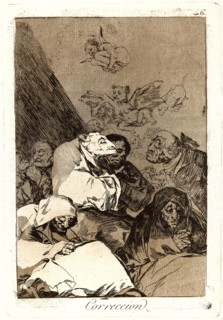 Francisco de Goya (Spanish, 1746-1828). Correccion. (Correction.), 1796-1797. From Los Caprichos,