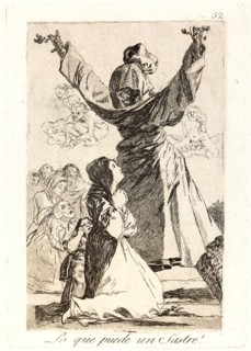 Francisco de Goya (Spanish, 1746-1828). Lo que puede un Sastre! (What a tailor can do!), 1796-1797.