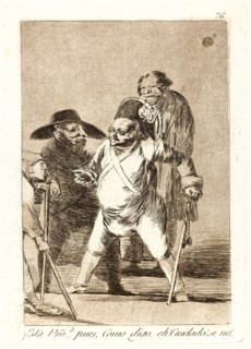 Francisco de Goya (Spanish, 1746-1828). Â¿EstÃ¡ Umd. ...pues, Como digo...eh! Cuidado! si no! (You