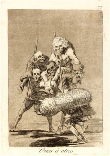 Francisco de Goya (Spanish, 1746-1828). Unos Ã¡ otros. (What one does to another.), 1796-1797. From