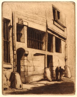 Edmond Gosselin (French, 19th century) after Charles Meryon (French, 1821 - 1868). Rue de Mauvais