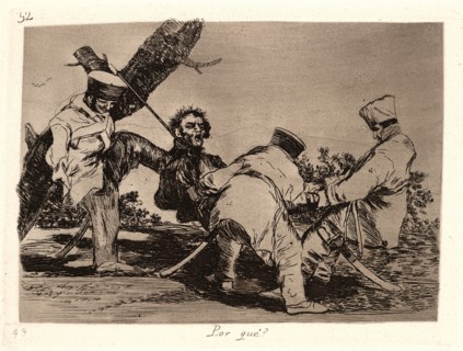 Francisco de Goya (Spanish, 1746-1828). Why? (Por Qué?), 1810-1815, printed 1863. From The