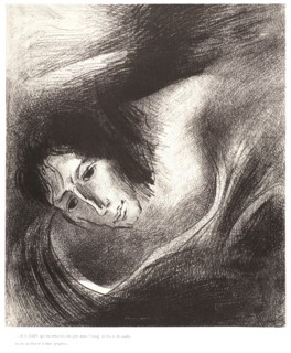 Odilon Redon (French, 1840 - 1916). And the devil that deceived them was cast into the lake of fire