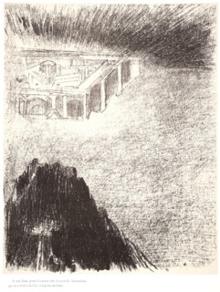 Odilon Redon (French, 1840 - 1916). And I John saw the holy city, new Jerusalem, coming down from