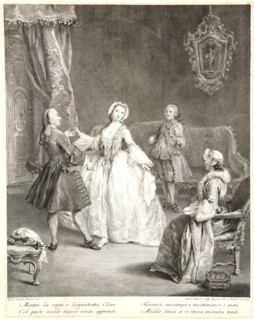 Charles Joseph Flipart (French, 1721-1797) after Pietro Longhi (Italian, ca. 1701-1785), engraved