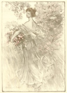 Maurice Eliot (French, active 19th century). Printemps, ca. 1897. Color lithograph on wove paper.