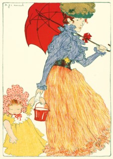 Henri Evenepoel (Belgian, 1872 - 1899). Au Square, 1897. Color lithograph printed in five colors on