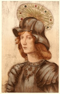 Jeanne Jacquemin (French, active 1845-1868). Saint Georges, ca. 1898. Collotype after a watercolor