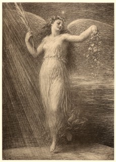 Henri Fantin-Latour (French, 1836 - 1904). Immortality (Immortalité), ca. 1898. Collotype after a