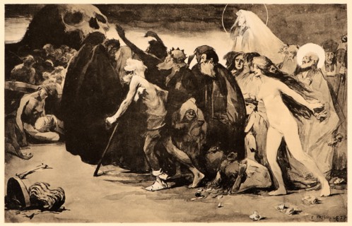 EugÃ¨ne Trigoulet (French, 1867 - 1910). Le Chemin de la Mort, ca. 1898. Collotype on wove paper.