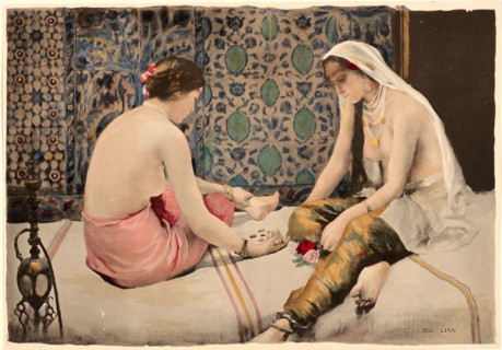 Paul Le Roy (French, active 19th century). Joueuses D'Osselets, ca. 1898. Collotype after a