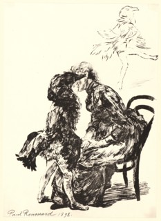 Charles Paul Renouard (French, 1845 - 1924). Avant le Ballet, 1898. Collotype on wove paper. Sheet: