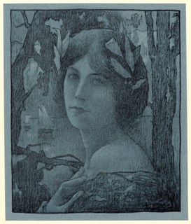 Henri Jules Guinier (French, 1867 - 1927). Nuit douce, ca. 1899. Collotype on wove paper. Sheet: