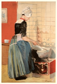 Ferdinand Luigini (aka Ferdinand-Jean Luigini, French, 1870 - 1943). The Servant (La Servante), ca.