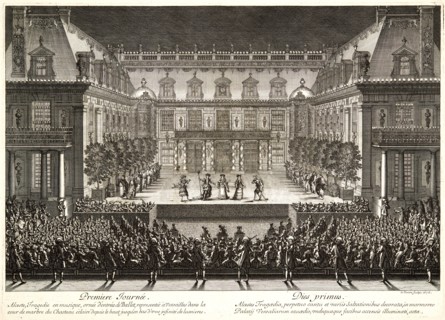 Jean Le Pautre (French, 1618-1682). Premiere Journee from â€úDivertissements donnes par le Roiâ€ù,