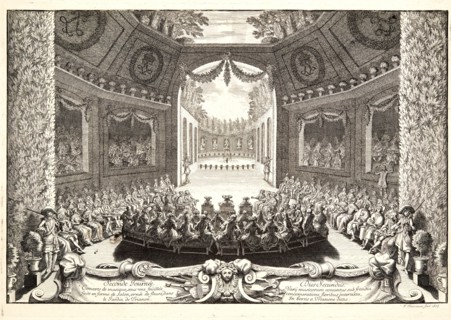 Jean Le Pautre (French, 1618-1682). Seconde Journee from â€úDivertissements donnes par le Roiâ€ù,