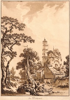Jean-Baptiste Le Prince (French, 1734 - 1781). The Fishermen (Les PÃªcheurs), 1771. Etching and