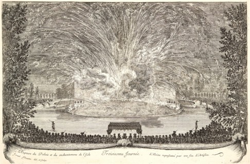 IsraÃ«l Silvestre (French, 1621-1691). Plate from â€úTroisieme Journeeâ€ù, 17th century. From Les