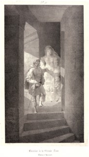 Jean Baptiste Isabey (French, 1767 - 1855). Staircase of the Great Tower (Escalier de la Grande