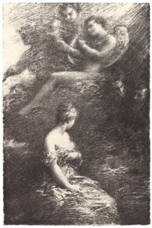 Henri Fantin-Latour (French, 1836 - 1904). La Damnation de Faust; Apparition de Maguerite, 1888.