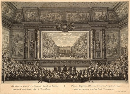 Jean Le Pautre (French, 1618-1682). Les festes de l'Amour et de Bacchus, Comedie en musique