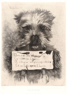 Ludovic Lepic (French, 1839 - 1889). Pour les Pauvres, 1863. Etching mounted down on white wove