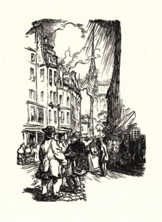 Auguste Louis LepÃ¨re (French, 1849 - 1918). Image from â€úLa BiÃ¨vre, Les Gobelins,