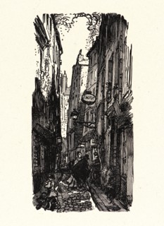 Auguste Louis LepÃ¨re (French, 1849 - 1918). Image from â€úLa BiÃ¨vre, Les Gobelins,
