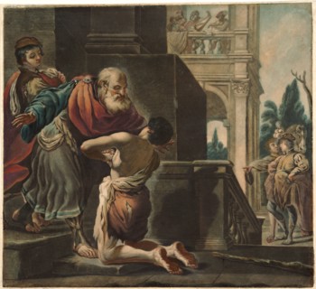 Louis-Charles Gautier-Dagoty (aka Louis Gautier-d'Agoty, French, 1746-after 1787) after Guercino
