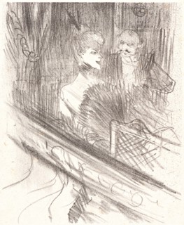 Henri de Toulouse-Lautrec (French, 1864 - 1901). Le Baron MoÂ¨ise-Laloge, 1898. From Au pied du