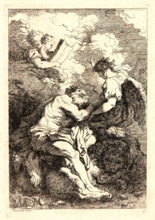 Jean-Honoré Fragonard (French, 1732-1806) after Johann Lys (aka Johann Liss, Dutch, 1600-1657). St.