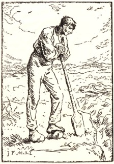 Pierre Millet (French, 1833 - 1914) after Jean-FranÃ§ois Millet (French, 1814 - 1875). Digger