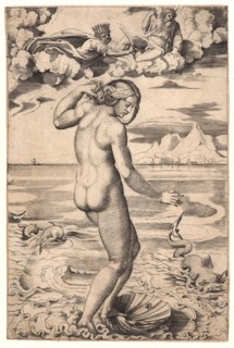 Marco Dente (aka Marco da Ravenna, Italian, ca. 1486-1527) after Raphael (Italian, 1483 - 1520).