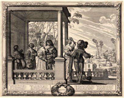 Abraham Bosse (French, 1602 - 1676). Summer (L'Ete), 17th century. From The Seasons. Etching.