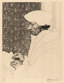 Félix Bracquemond (French, 1833 - 1914) after Hans Holbein the Younger (German, 1497/1498 - 1543).