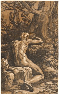Antonio da Trento (Italian, ca. 1510 - ca. 1550) after Parmigianino (aka Francesco Mazzola)