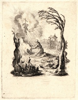 Jacques Callot (French, 1592 - 1635). Christ in the Garden of Olives (Jésus au jardin des