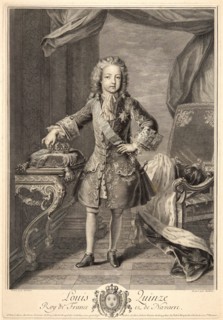 Jean Audran (French, 1667-1756) after Pierre Gaubert (French, 1659 - 1741). Louis XV as a Boy, ca.