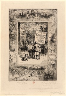 Félix Hilaire Buhot (French, 1847 - 1898). Frontispiece for Les Graveurs du XIXe Siecle by Henri