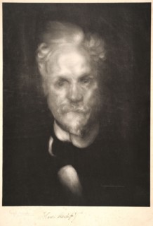 EugÃ¨ne CarriÃ¨re (French, 1849 - 1906). Henri Rochefort, 1896. Lithograph.