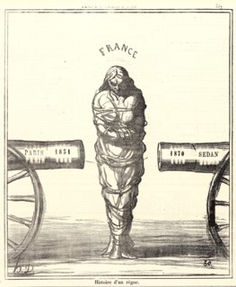 Honoré Daumier (French, 1808 - 1879). Histoire d'un rÃ¨gne, 1870. From Actualités. Lithograph on