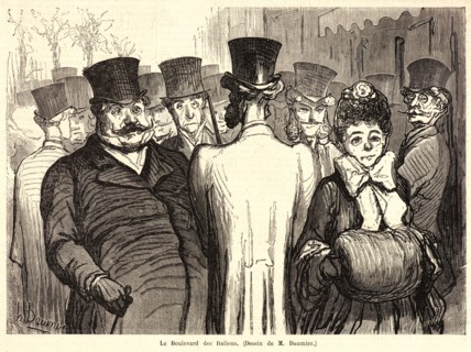 C. Maurand (French, active 19th century) after Honoré Daumier (French, 1808 - 1879). Boulevard des