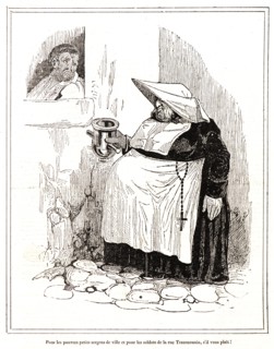 Honoré Daumier (French, 1808 - 1879). Pour les pauvres petits sergens de ville et pour les soldats