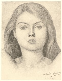 Pierre Puvis de Chavannes (French, 1824 - 1898). L'Espérance, 1869. Collotype on wove paper. Sheet: