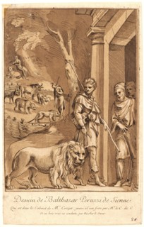 Anne-Claude-Philippe de Caylus (French, 1692-1765) after Baldassare Peruzzi (Italian, 1481 - 1536).
