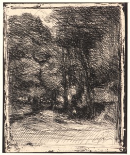 Jean-Baptiste-Camille Corot (French, 1796 - 1875). Souvenir du Bas Breau, 1857. From Quarante