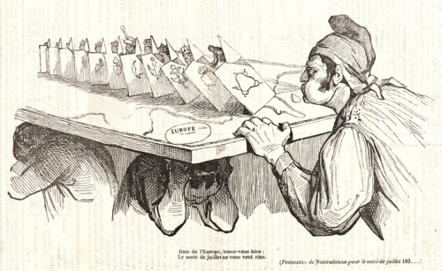 Honoré Daumier (French, 1808 - 1879). Rois de l'Europe, tenez-vous bien; Le mois de juillet ne vous