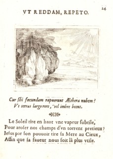 Jacques Callot (French, 1592 - 1635). Le Soleil et la Pluie, 17th century. From The Life of the