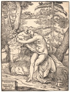 NicolÃ² Boldrini (Italian, born ca. 1500) after Titian (Italian (Venetian), ca. 1488 - 1576). Venus